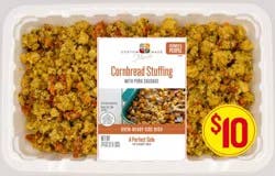 Custom Made Meals Traditional Sausage Cornbread Stuffing, 24 oz