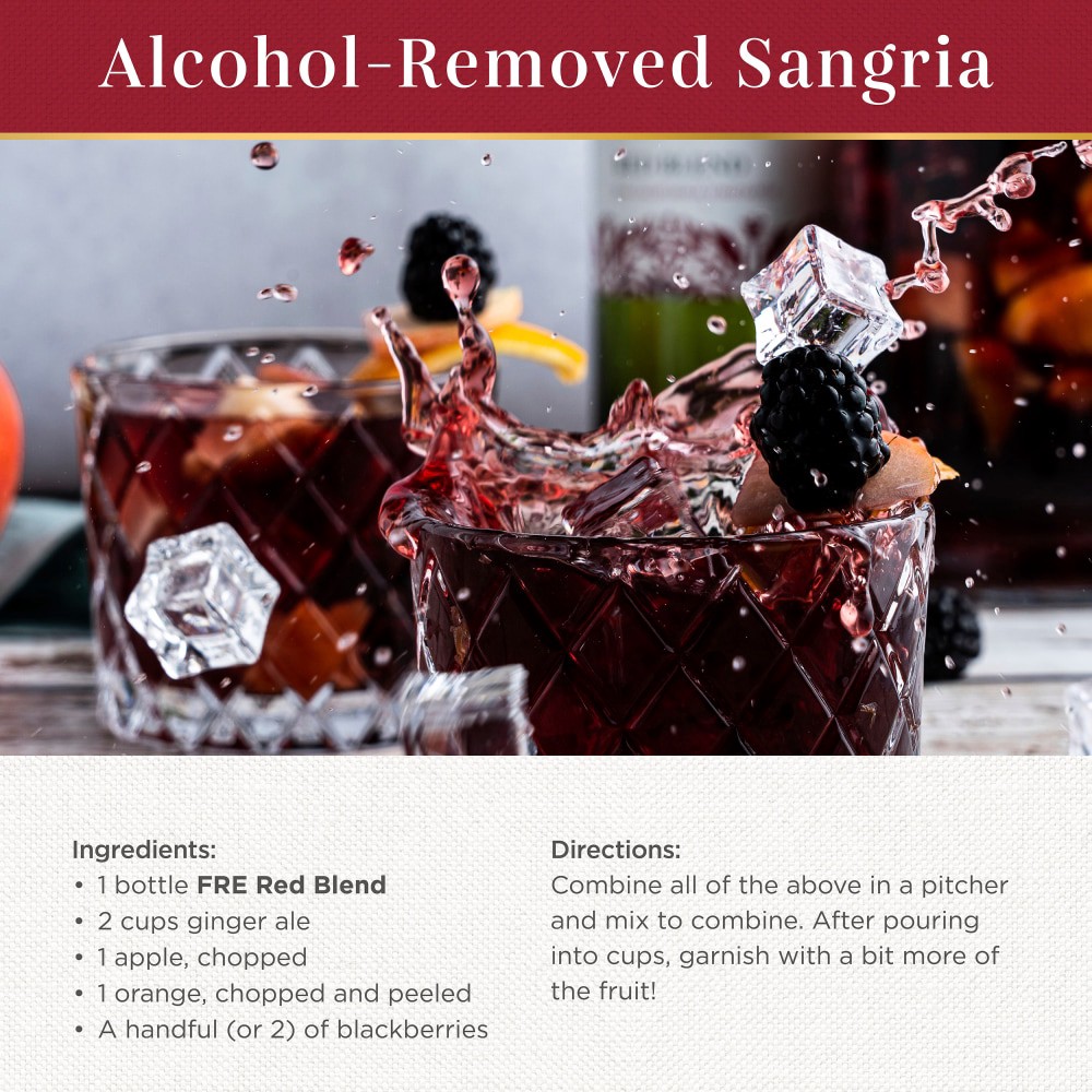 slide 2 of 6, Fré Alcohol-Removed Wine Red Blend 25.4 fl oz, 25.4 fl oz