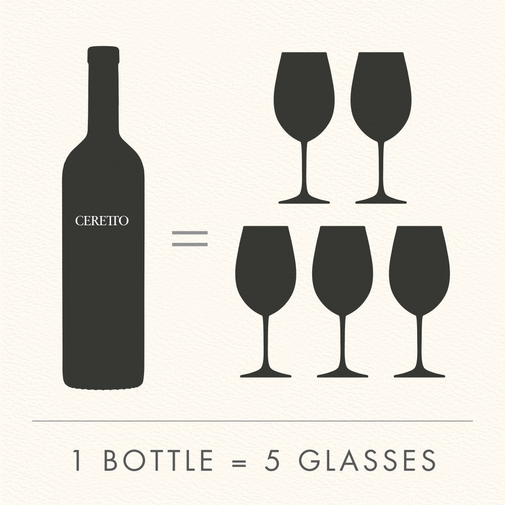 slide 3 of 5, Ceretto Barolo DOCG Red Wine, 750mL Wine Bottle, 750 ml