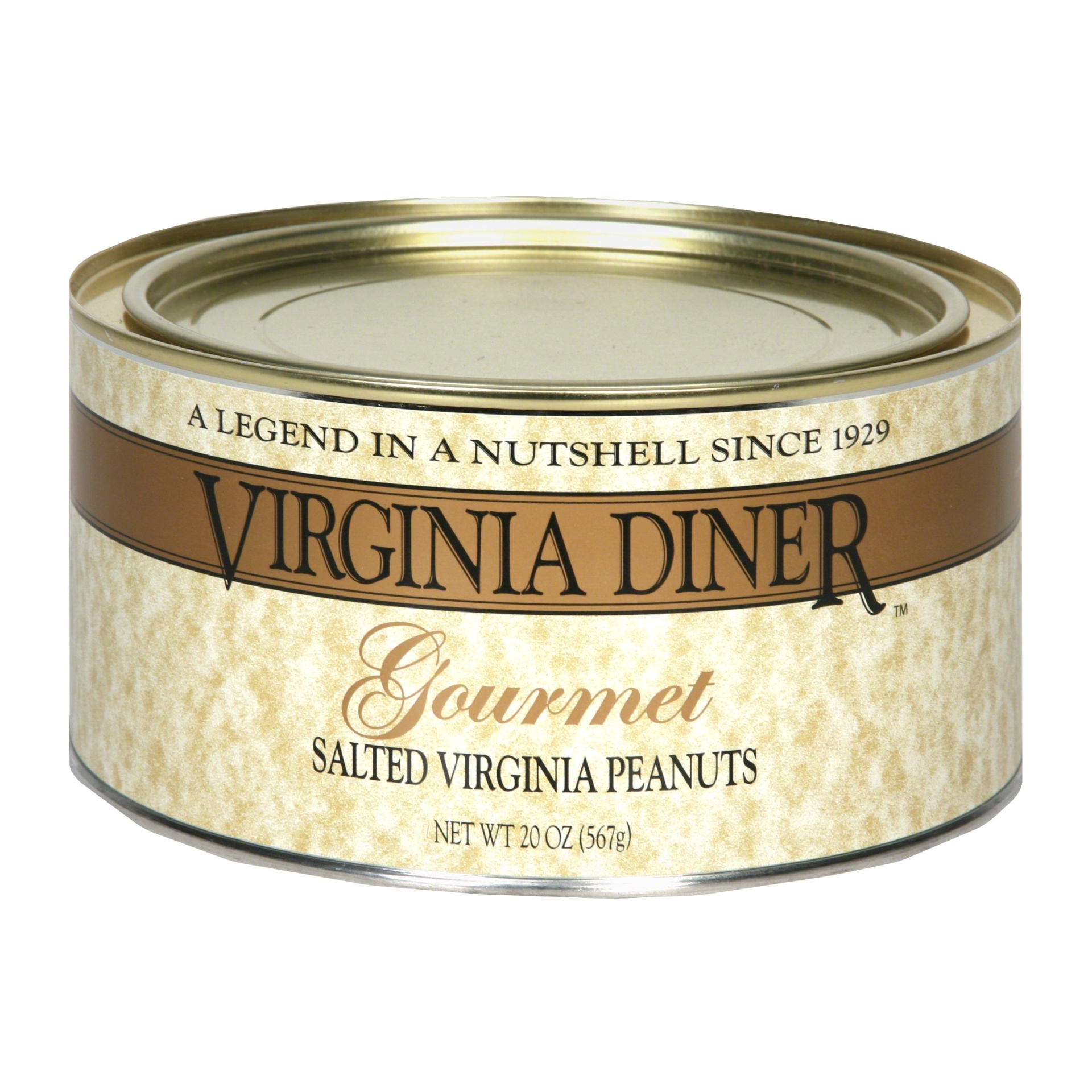 slide 1 of 1, Virginia Diner Lt Salt Peanuts, 20 oz