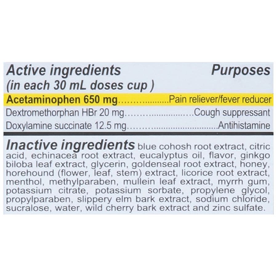 slide 3 of 3, Rompe Pecho Nighttime Severe Cold & Flu Relief Honey, 6 fl oz