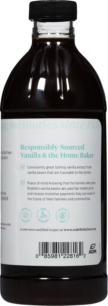 slide 3 of 5, Rodelle Inc Rodelle Pure Madagascar Bourbon Vanilla Extract, 16 oz