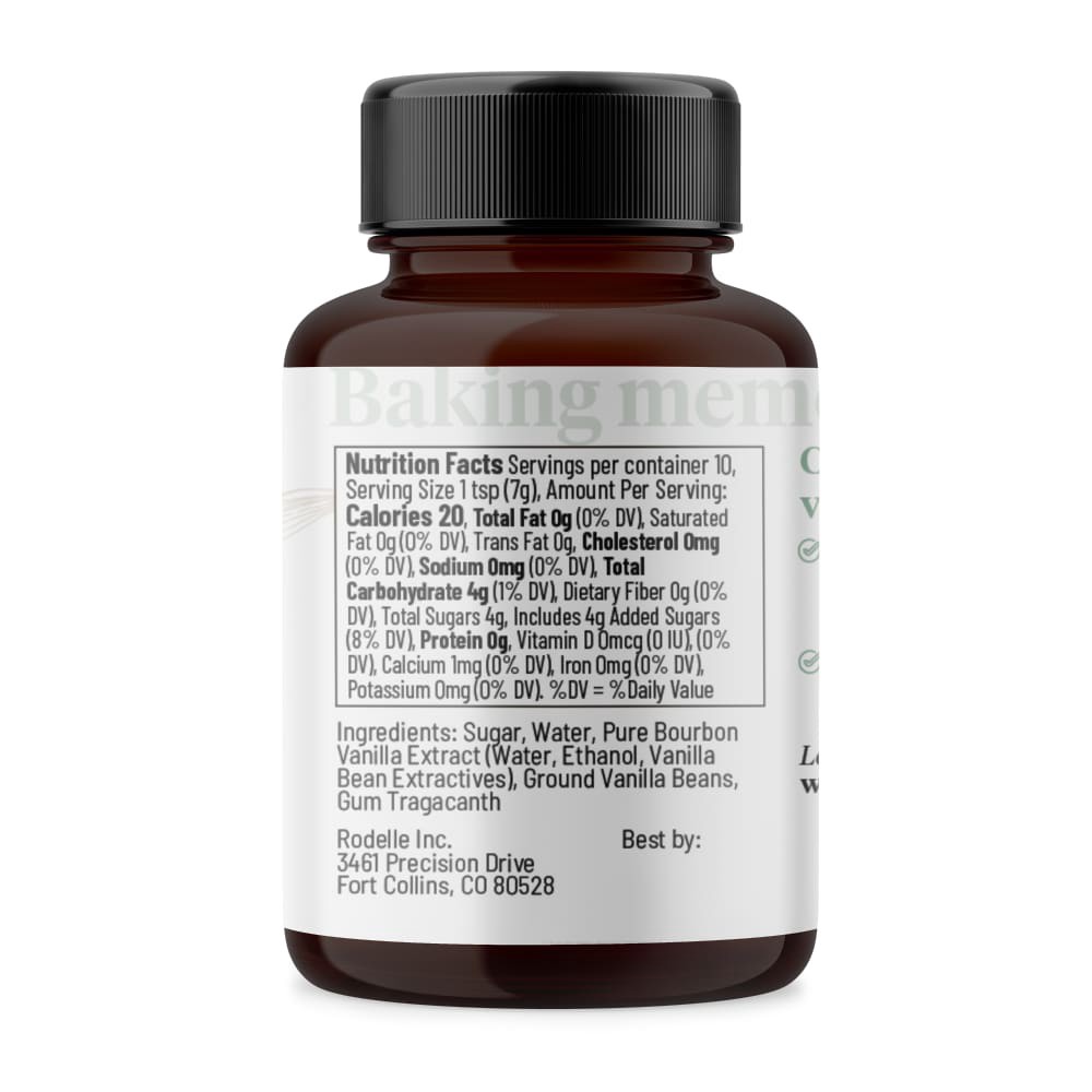 slide 2 of 5, Rodelle All Natural Vanilla Paste, 2 fl oz