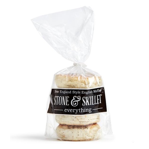 slide 1 of 1, Stone & Skillet Everything English Muffins, 10 oz