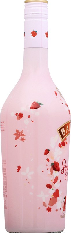 slide 4 of 5, Bailey's Strawberries & Cream Liqueur 750 ml, 750 ml