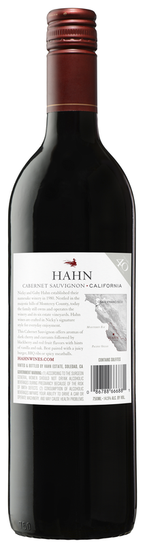 slide 2 of 4, Hahn Family Wines Cabernet Sauvignon, California, 750 ml
