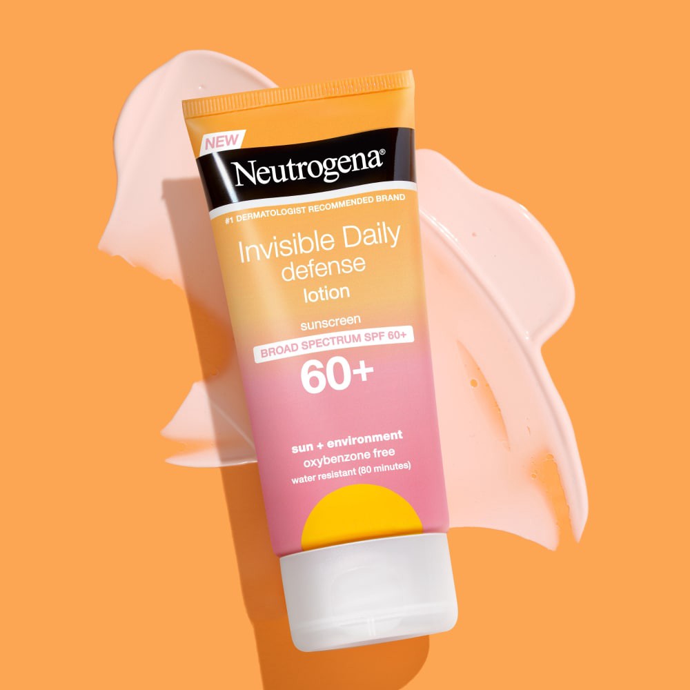 slide 3 of 3, Neutrogena Invisible Daily Defense Sunscreen Lotion - SPF 60 - 3 fl oz, 3 fl oz