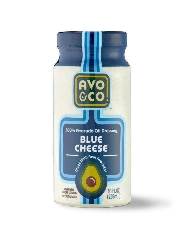 slide 1 of 5, Avo&Co. Avo&Co Blue Cheese, 10 oz