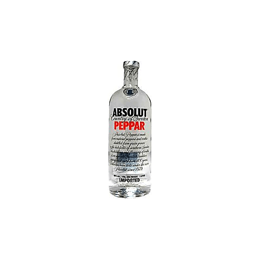 slide 1 of 1, Absolut Peppar Vodka, 1 liter