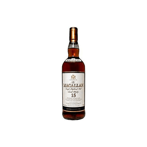 slide 1 of 1, The Macallan Scotch 15 Year, 750 ml