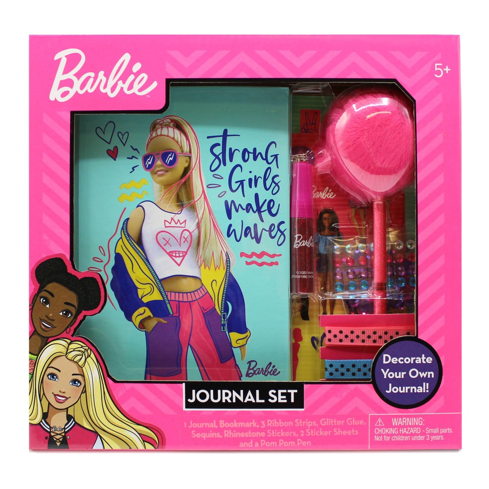 slide 2 of 2, Barbie Journal Set, 1 ct