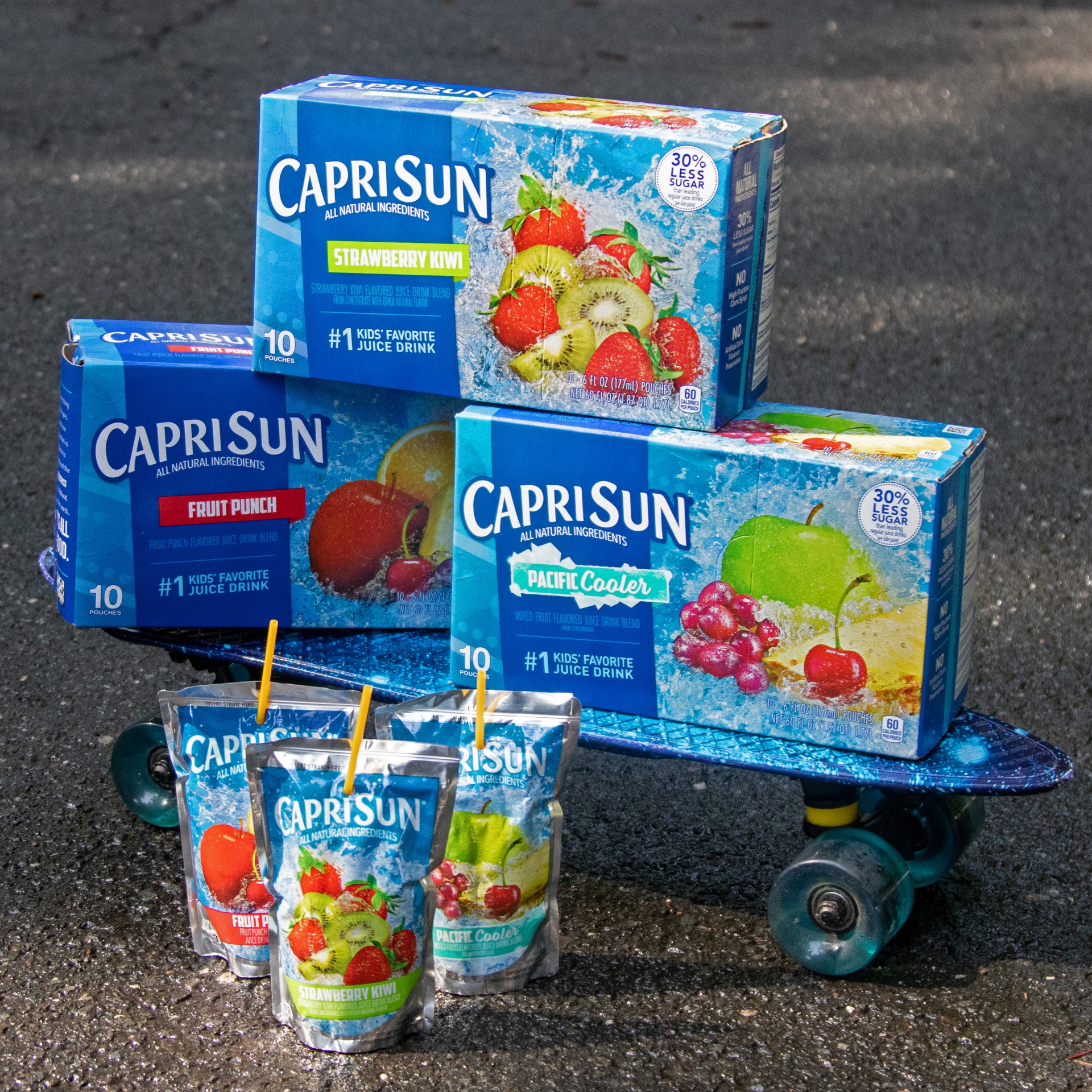 slide 7 of 14, Capri Sun Pacific Cooler Mixed Fruit Naturally Flavored Juice Drink Blend - 10 ct, 10 ct