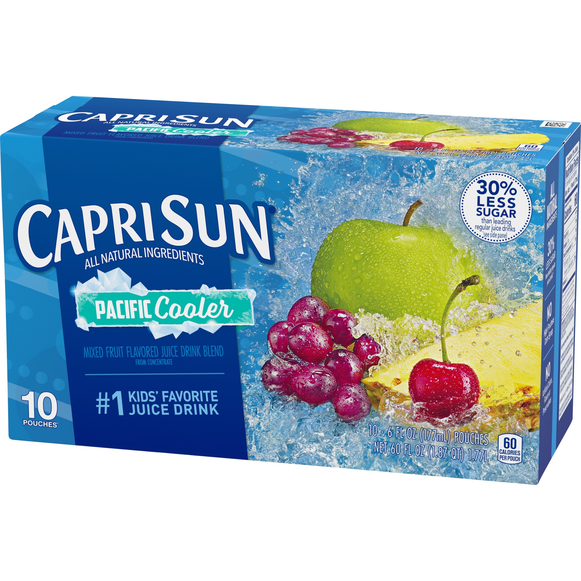 slide 11 of 14, Capri Sun Pacific Cooler Mixed Fruit Naturally Flavored Juice Drink Blend - 10 ct, 10 ct