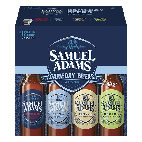 slide 3 of 4, Samuel Adams Prime Time Beers Seasonal Variety Pack Beer (12 fl. oz. Bottle, 12pk.), 12pk; 12 fl oz  