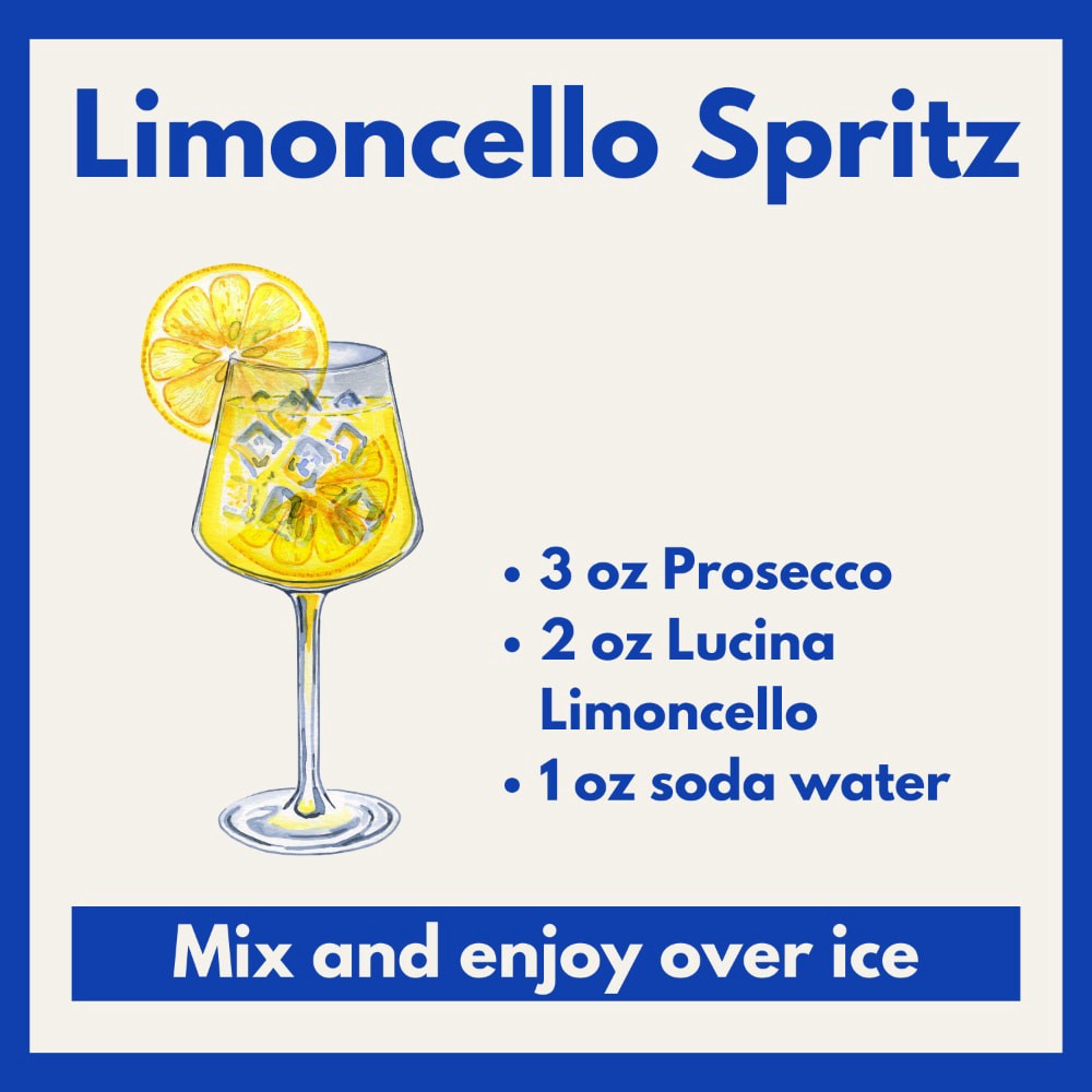 slide 3 of 6, Lucina Limoncello Liqueur, 750 ml