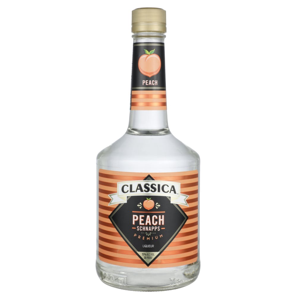 slide 2 of 3, Classica Peach Schnapps Liqueur, 750 ml