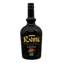 Ryan's Salted Caramel Irish Cream – Bottle – Cream Liqueur with Caramel, Salt & Irish Whiskey