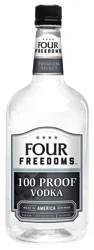 Four Freedoms 100 Proof Vodka