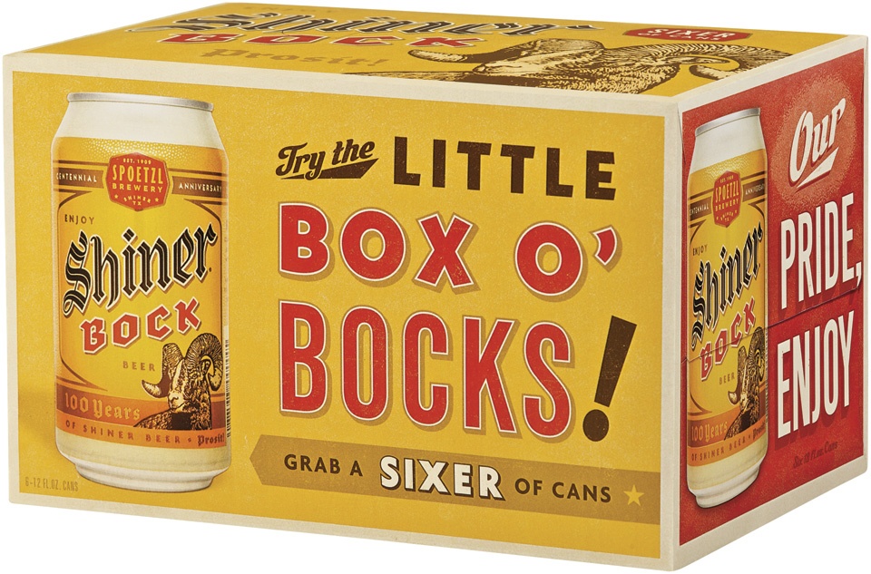 slide 3 of 3, Shiner Bock, 6 ct; 12 fl oz