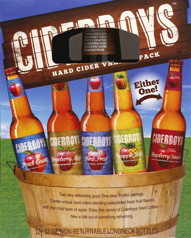 slide 4 of 4, Ciderboys Hard Cider Variety, 12 ct; 12 oz