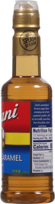 slide 3 of 5, Torani caramel flavoring syrup, 12.7 oz