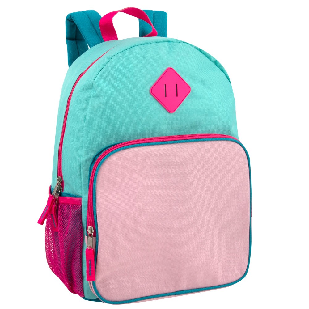 slide 1 of 1, A.D. Sutton Girls' Colorblock Backpack, 1 ct