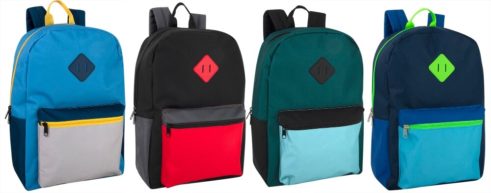 slide 1 of 1, A.D. Sutton Colorblock Boys Backpack Assortment, 1 ct