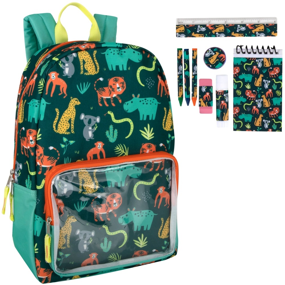 slide 1 of 1, A.D. Sutton Multi Piece School Supply Boys Backpack, 1 ct