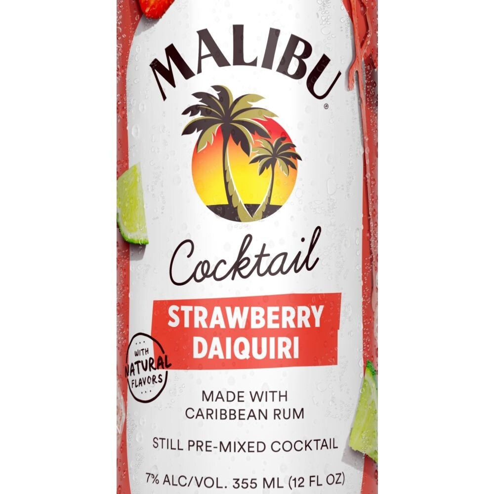 slide 2 of 4, Malibu Strawberry Daiquri Cocktail, 1 ct