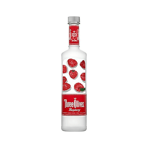 slide 1 of 1, Three Olives Raspberry Vodka, 750 ml