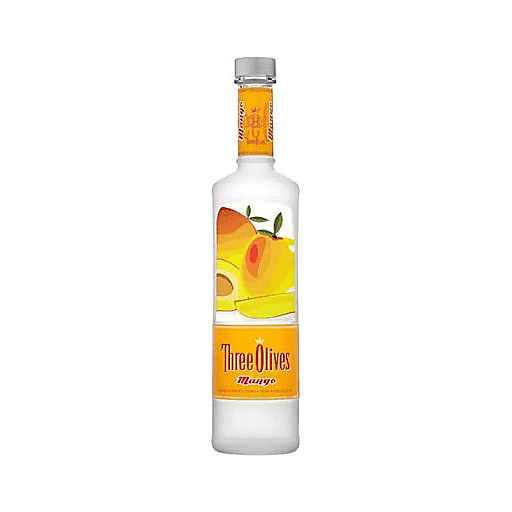 slide 1 of 1, Three Olives Mango Vodka, 750 ml