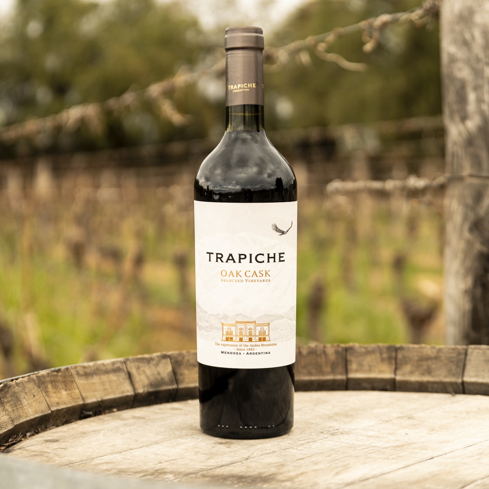 slide 3 of 4, Trapiche Oak Cask Malbec, 750 ml