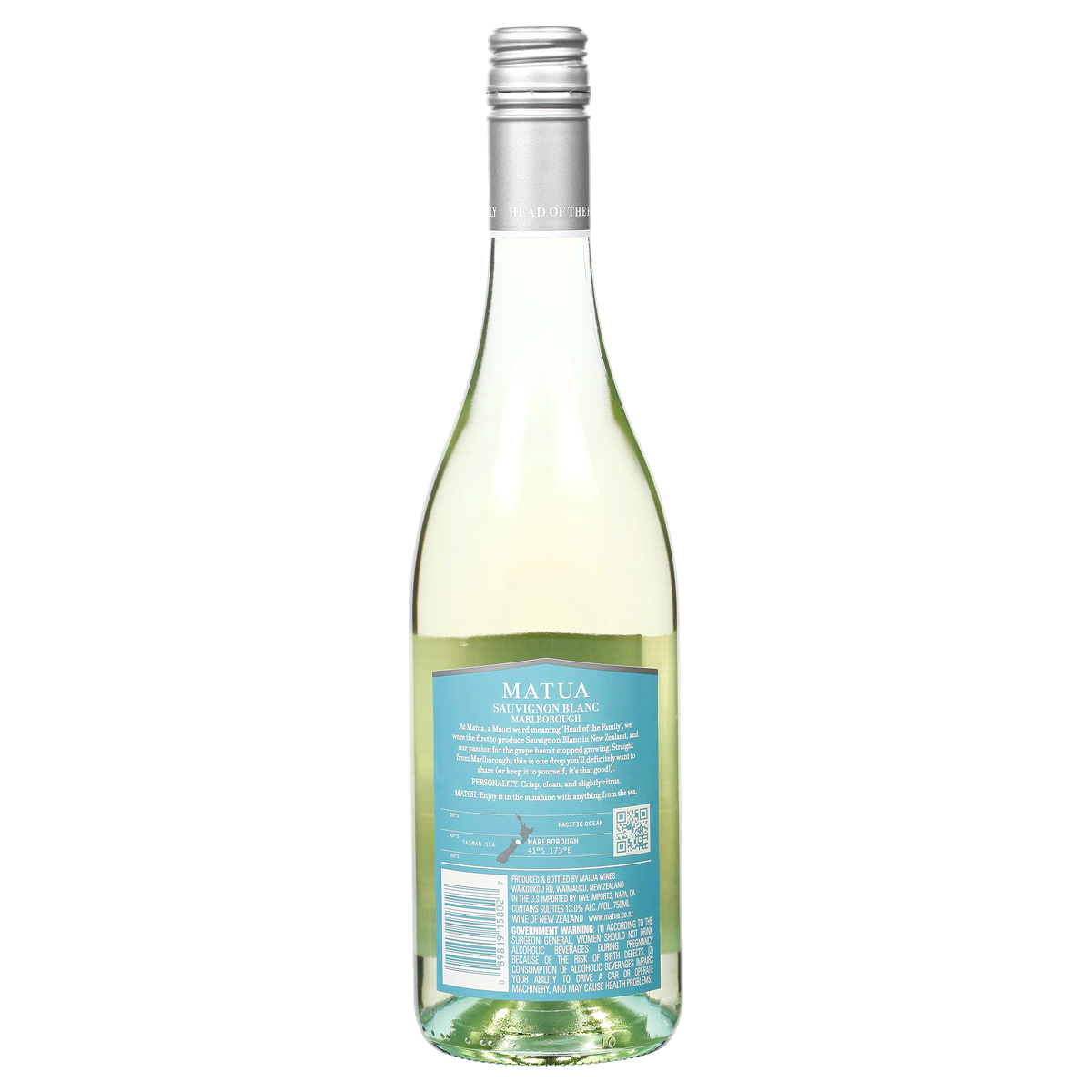 slide 2 of 2, Matua New Zealand Sauvignon Blanc White Wine 750ml, 750 ml