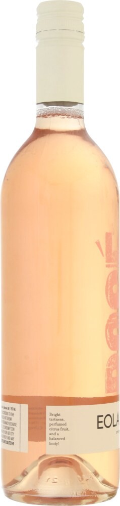 slide 4 of 4, Eola Hills Rose, 750 ml