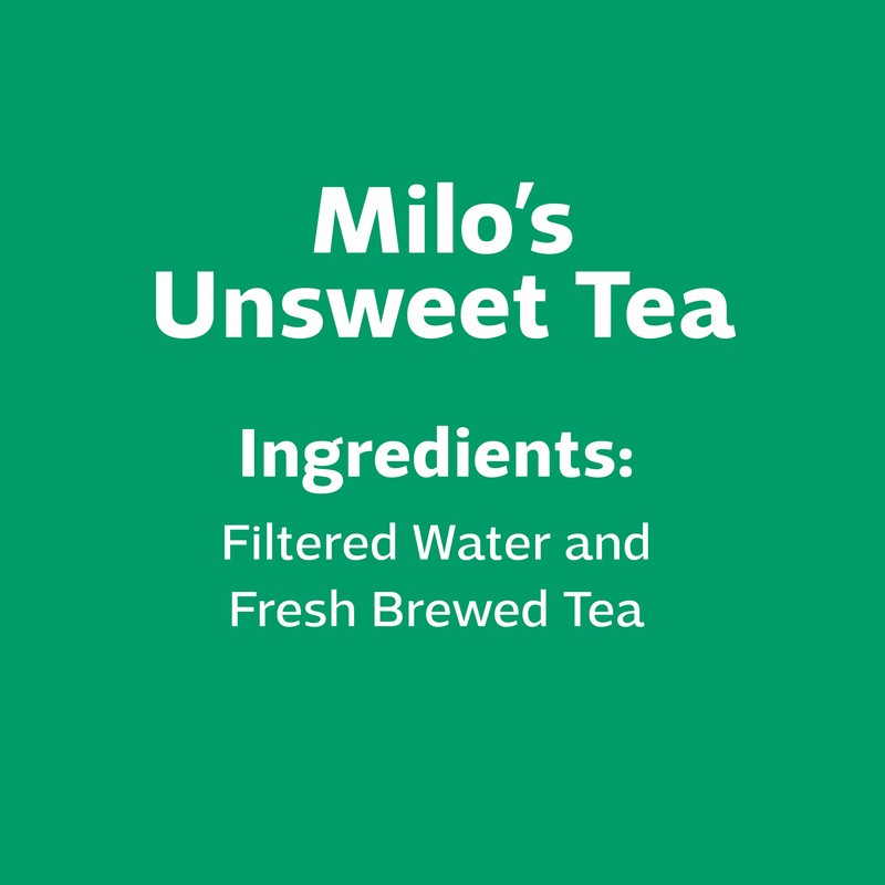 slide 3 of 4, Milo's Tea, Unsweet, Famous, 128 fl oz
