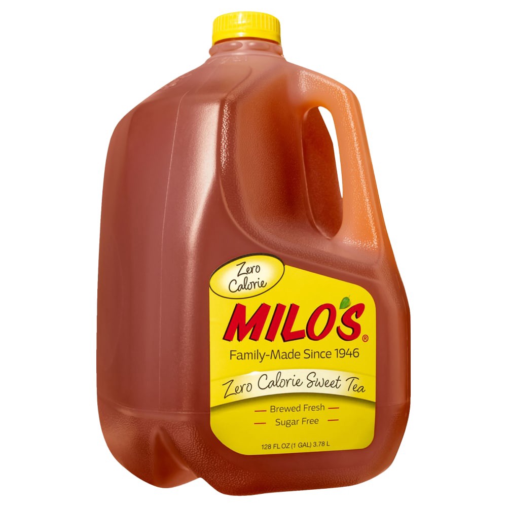 slide 3 of 6, Milo's Zero Sugar Sweet Tea, 128 fl oz