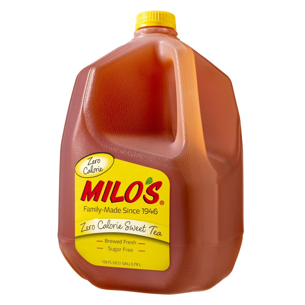 slide 2 of 6, Milo's Zero Sugar Sweet Tea, 128 fl oz