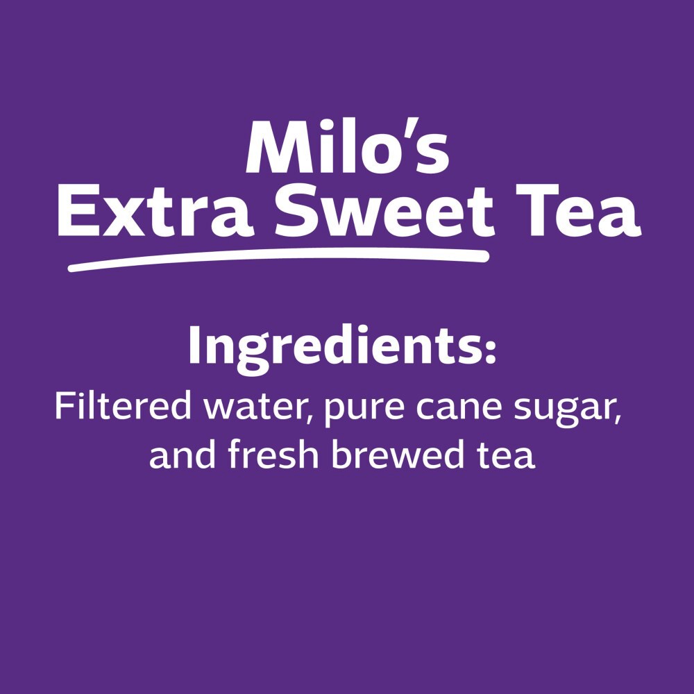 slide 2 of 6, Milo's Extra Sweet Tea - 128 fl Oz, 128 fl oz