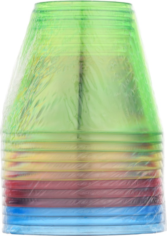 slide 2 of 4, Sensations Plastic Tumbler Glasses - Assorted, 12 ct