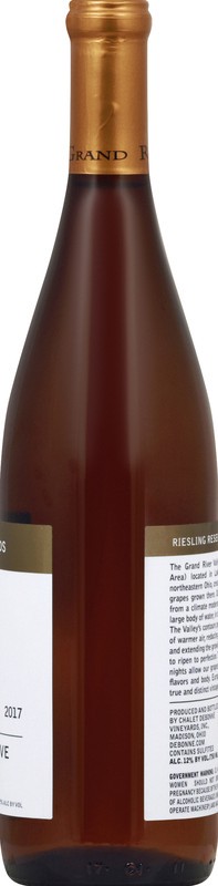 slide 3 of 4, Chalet Debonne Riesling 750 ml, 750 ml