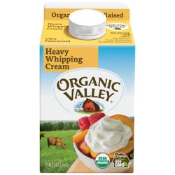 Organic Valley Heavy Whipping Cream 1 pt