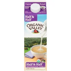 Organic Valley Organic Half & Half 1 qt