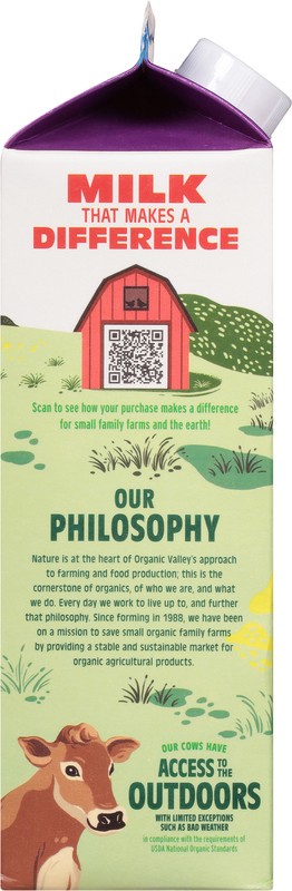 slide 3 of 5, Organic Valley Lactose Free Half & Half, 32 fl oz