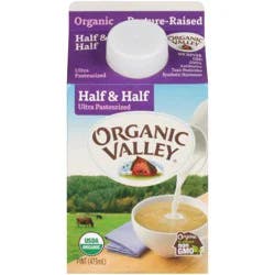 Organic Valley Organic Rich & Creamy Half & Half 1 pt