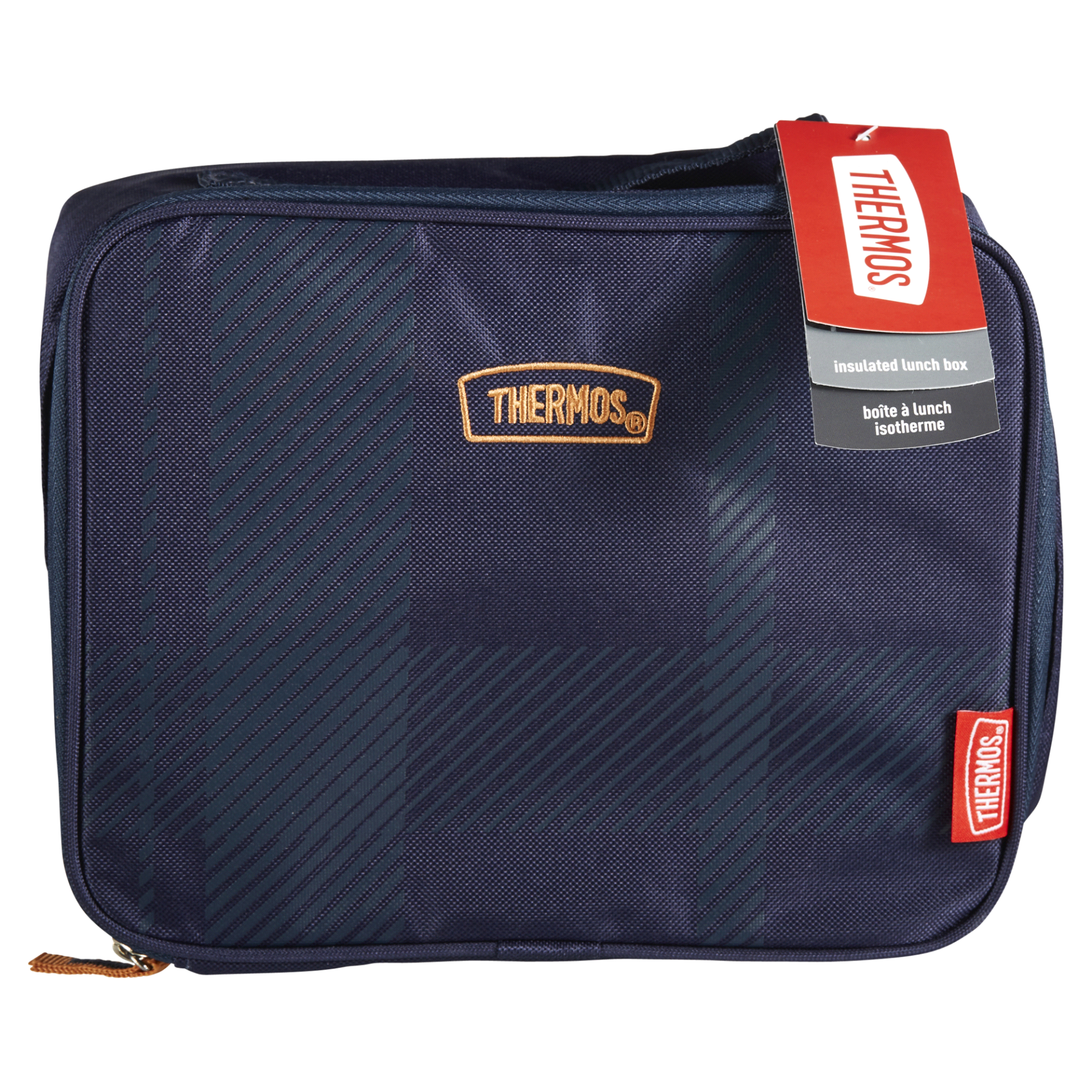 slide 1 of 1, Thermos THERMOS STANDARD LUNCH KIT NAVY PLAID, 1 ct