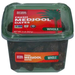 Natural Delights Fresh Whole Medjool Dates 2 lb
