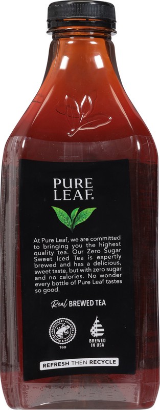 slide 2 of 5, Pure Leaf Zero Sugar Real Brewed Tea Sweet Tea - 64 fl oz, 64 fl oz