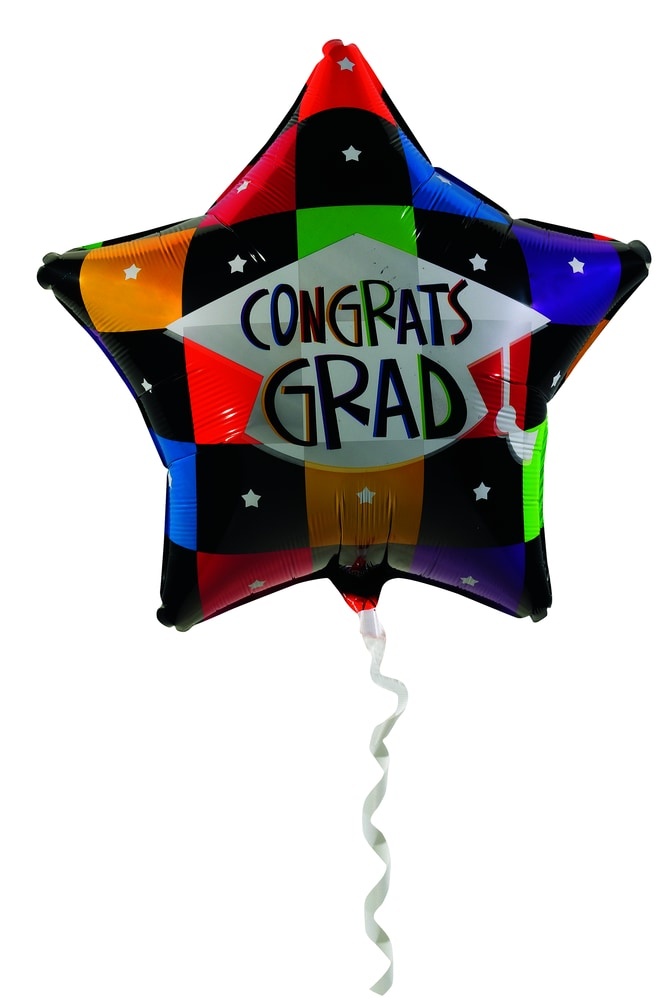 slide 1 of 1, Graduation Non Licensed Graduation Mylar Balloon, 1 ct