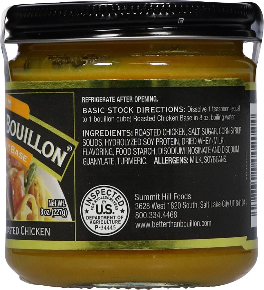 slide 4 of 5, Better than Bouillon Premium Roasted Chicken Base 8 OZ, 8 oz