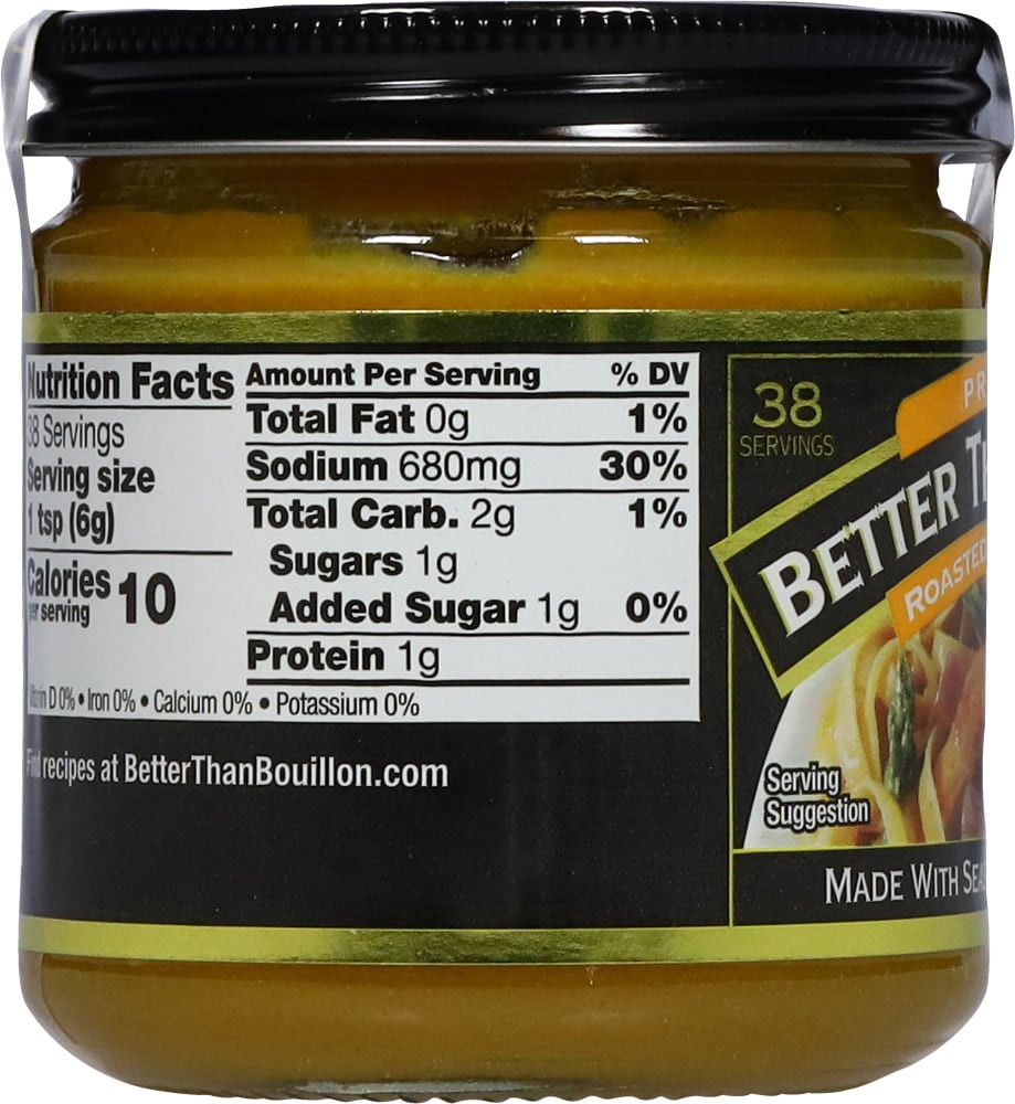 slide 4 of 5, Better than Bouillon Premium Roasted Chicken Base 8 OZ, 8 oz